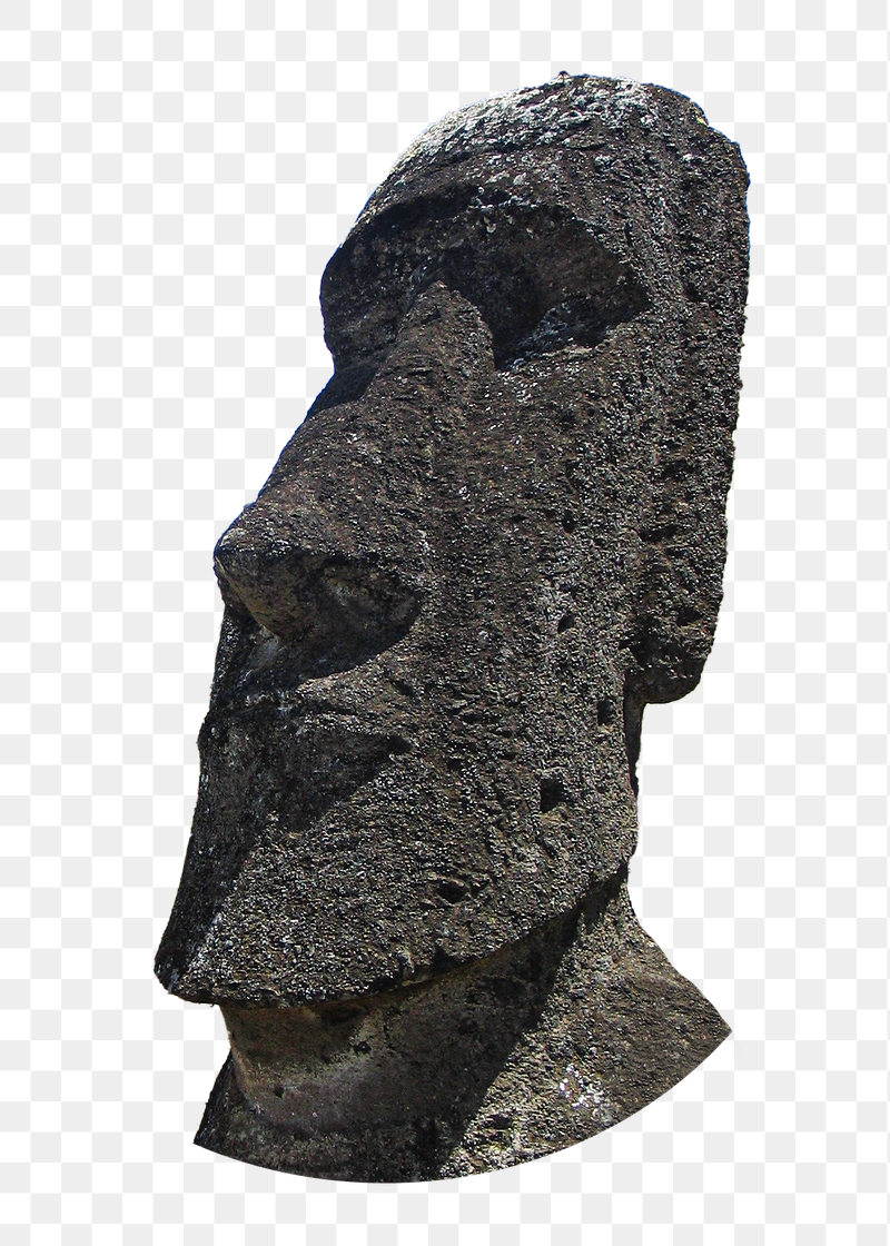 Moai statue png sticker, transparent | Free PNG - rawpixel