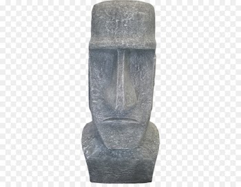 Moai Statue Santa Cruz Island Sculpture - buddhist material 