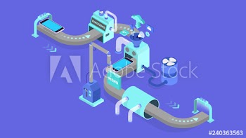 Mobile app development concept