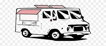 Mobile Chef Truck Clip Art At Clker - Transparent Background Food Truck Clip Art