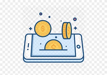 Mobile, Concept, Coin, Dollar, Currency, Money, Finance - Money Mobile Icon