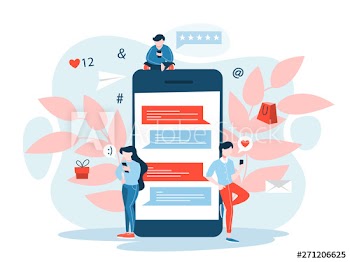 Mobile marketing concept