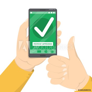 Mobile payment approved