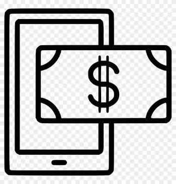 Mobile Payment Dollar Money Comments - Dollar Bill Simple Drawing