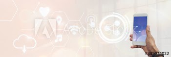 Mobile phone banner