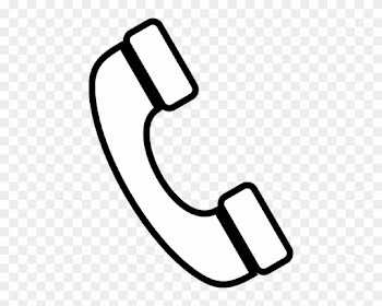 Mobile Phone Clip Art Black And White - Phone Clip Art White