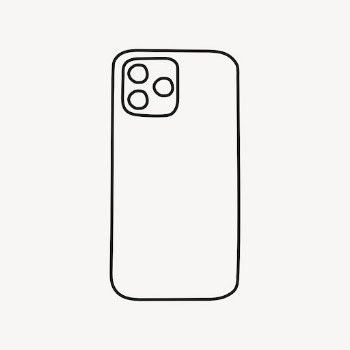 Mobile phone clipart, digital device | Free Vector Illustration - rawpixel