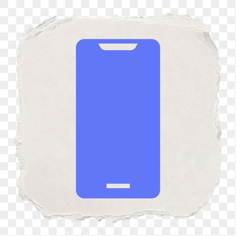 Mobile phone png icon sticker, | Free PNG - rawpixel