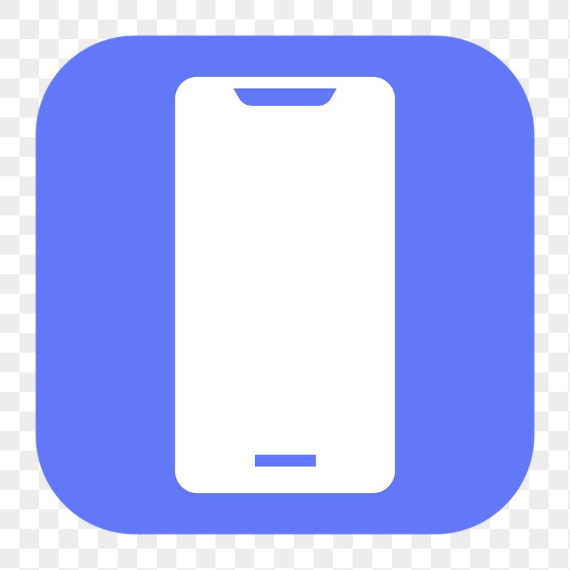 Mobile phone png sticker, flat | Free Icons - rawpixel