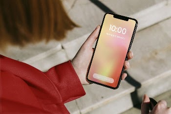 Mobile phone screen mockup, digital | Free PSD Mockup - rawpixel