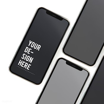 Mobile phone screens | Free stock psd mockup - 527479