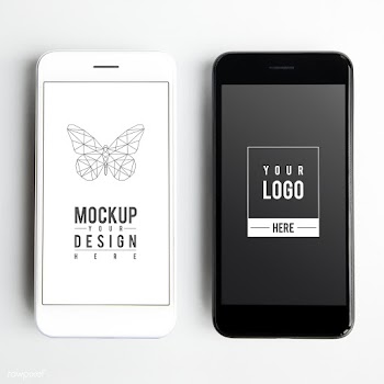 Mobile phone screens | Free stock psd mockup - 527521
