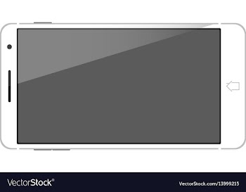 Mobile smart phone vector image