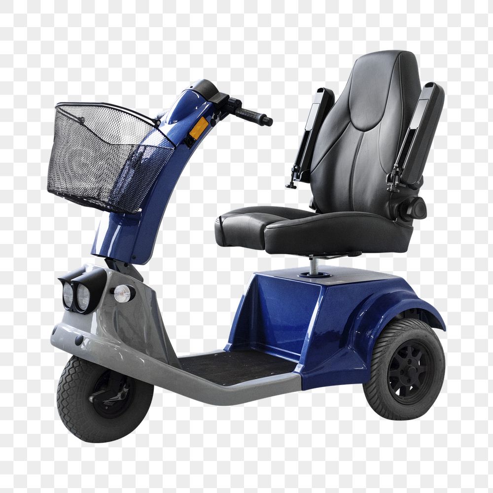 Mobility scooter png sticker, vehicle | Free PNG - rawpixel