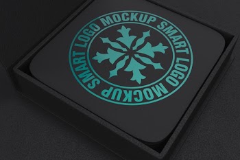 Mockup Dark Coasters
