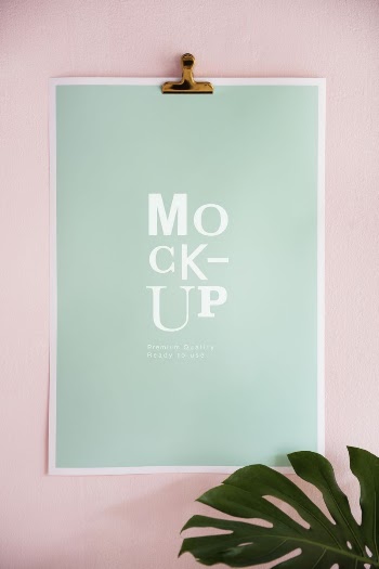 Mockup design space on paper | Free PSD Mockup - rawpixel