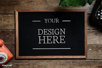 Mockup frame blackboard | Free stock psd mockup - 296782