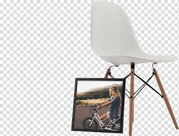 Mockup frame Poster, Fashion chair transparent background PNG clipart