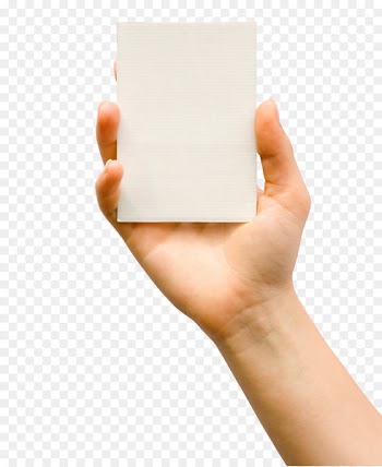 Mockup Holding hands Business Cards Handshake - Holding a hand of cards 
