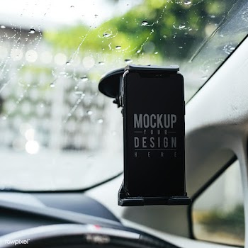 Mockup of mobile phone screen | Free stock psd mockup - 533988