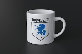 Mockup white mug