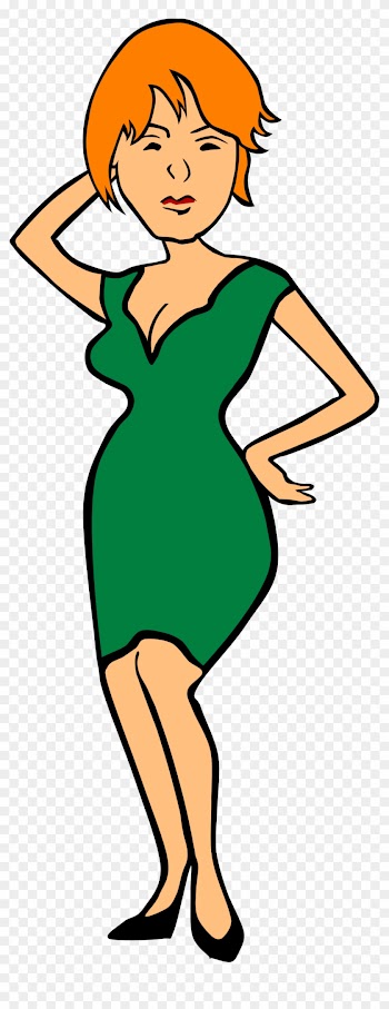 Model Man And Woman Clipart - Fashion Clip Art