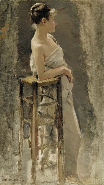 Model study, 1885, by Akseli | Free Photo - rawpixel