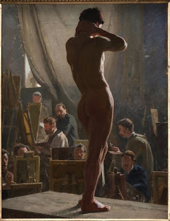Model study in Bonnat's studio | Free Photo - rawpixel