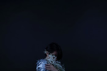 Modelled by my friend Sorfina. 
Dress and Armor made by me. Makeup, photography and editing by me. 
Art direction by me. 