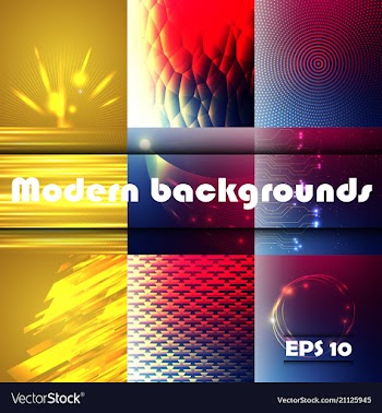 Modern abstract background space background vector image