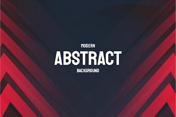 Modern abstract background with red lines Free Vector