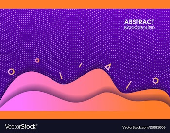 Modern abstract blue particle background design vector image