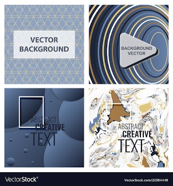 Modern abstract circle geometric design pattern vector image