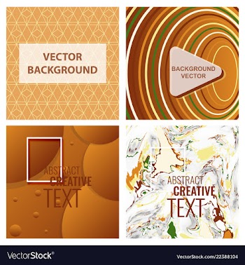 Modern abstract circle geometric design pattern vector image