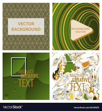 Modern abstract circle geometric design pattern vector image
