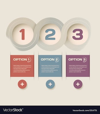  					Modern abstract infographic design vector image														