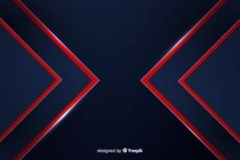 Modern abstract red lines geometric background Free Vector