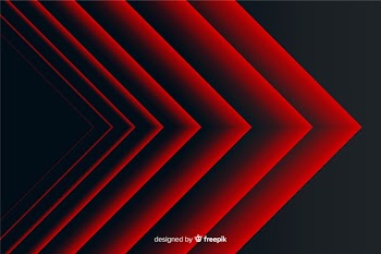 Modern abstract red pointy lines geometric background Free Vector
