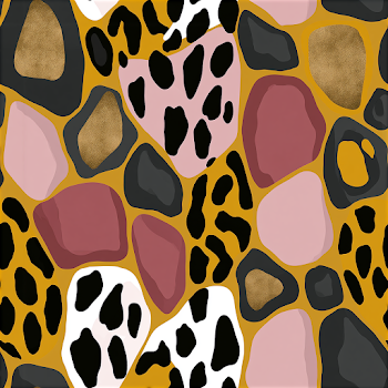 Modern Abstract Safari Animal Print Pattern