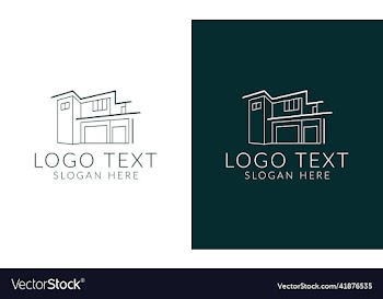 modern architecture building symbol logo