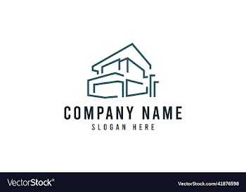 modern architecture building symbol logo