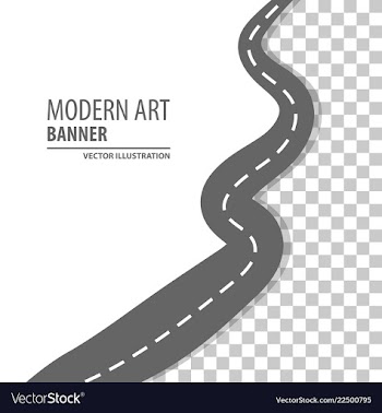 Modern art abstract banner square frame for text vector image