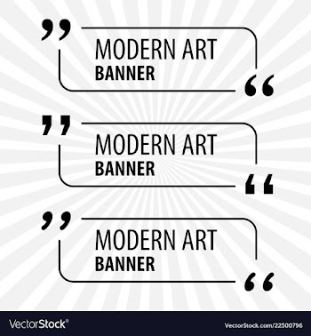Modern art abstract banner square frame for text vector image