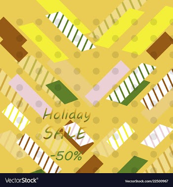 Modern art abstract banner square frame for text vector image