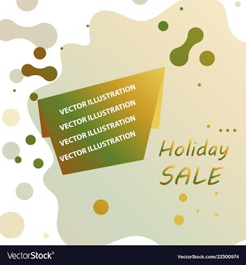 Modern art abstract banner square frame for text vector image