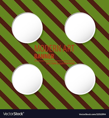 Modern art abstract banner square frame for text vector image