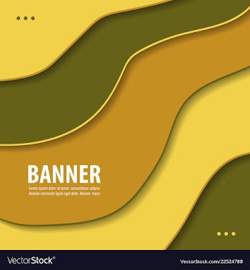 Modern art abstract banner square frame for text vector image