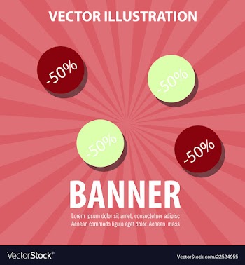 Modern art abstract banner square frame for text vector image