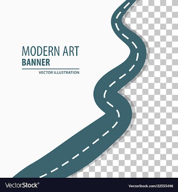 Modern art abstract banner square frame for text vector image