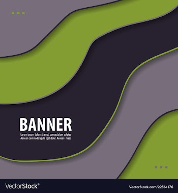 Modern art abstract banner square frame for text vector image